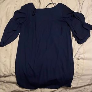 Navy blue party dress